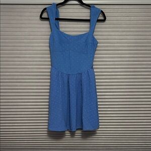 Blue Sleeveless Dress